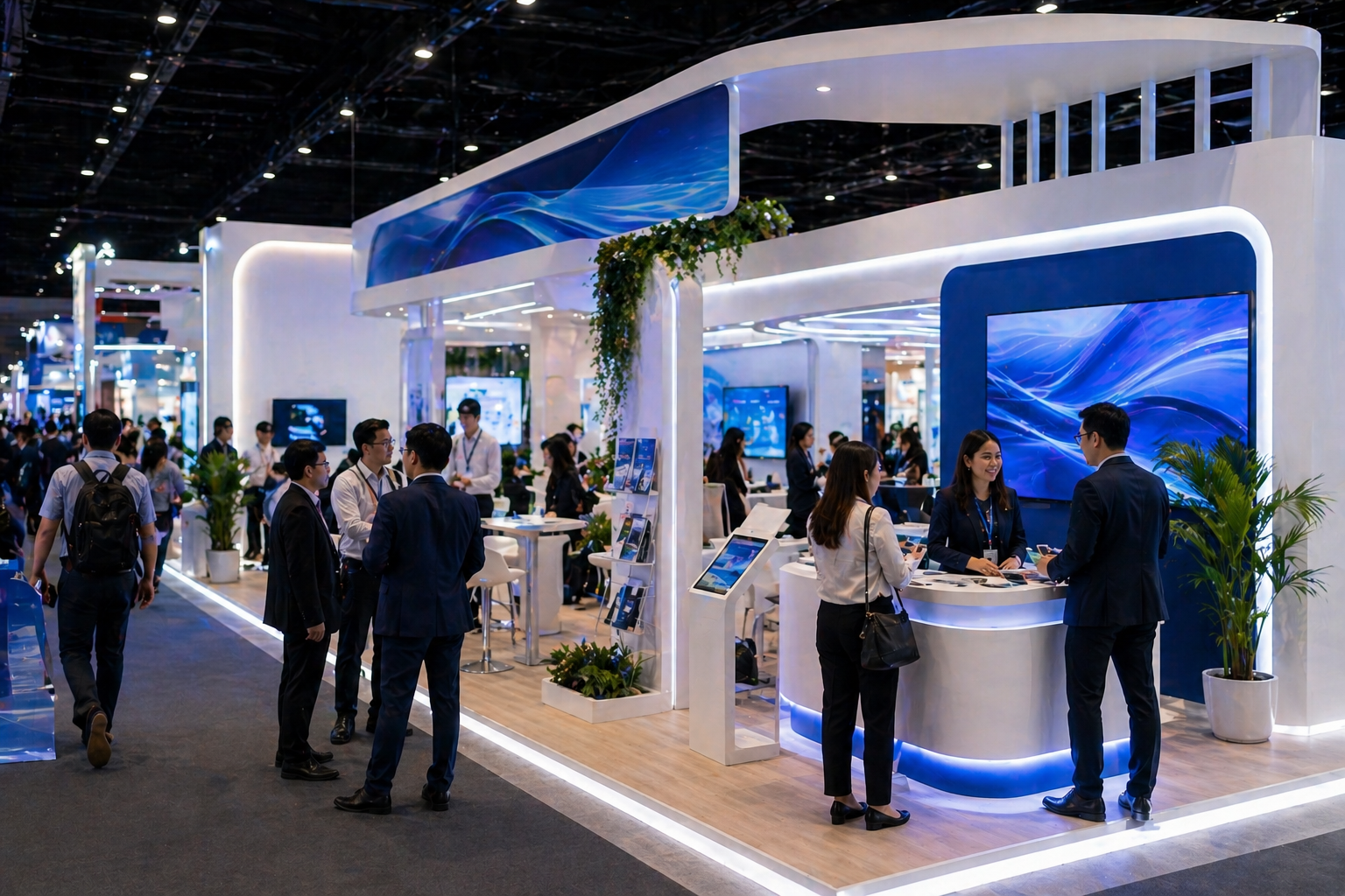 Exhibition booth production Jakarta